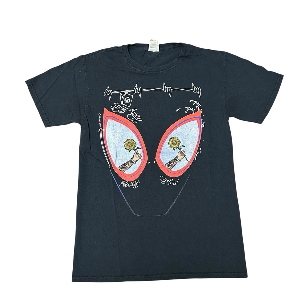 Post Malone Stay Away‎ Short Sleeve Tee T-Shirt Black Size Small Tattoos